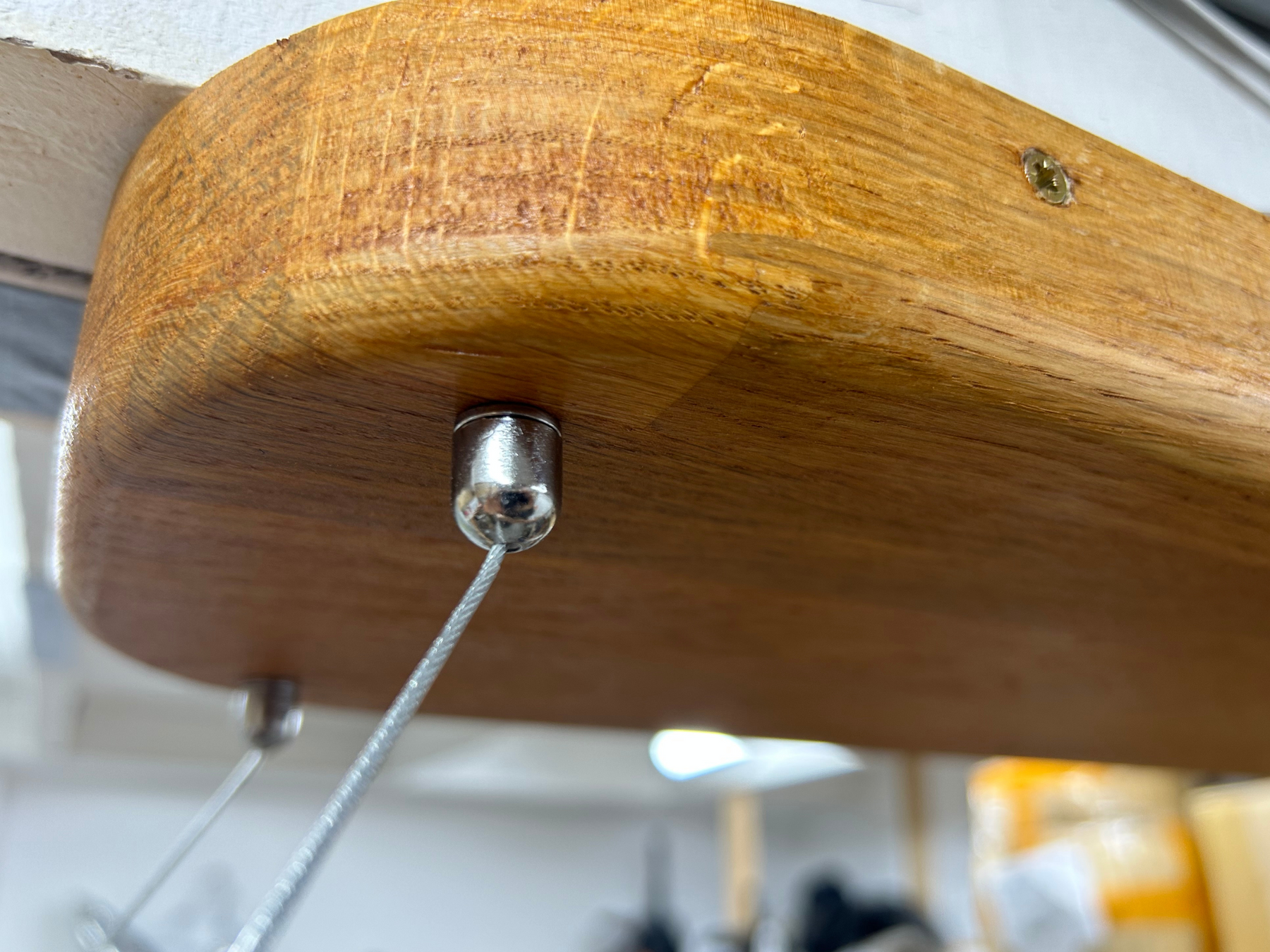 Pool Table Light Modern Oak Wood, Elegant High-quality Handcrafted Dimmable, Direct Indirect light, Dimmable LED.
