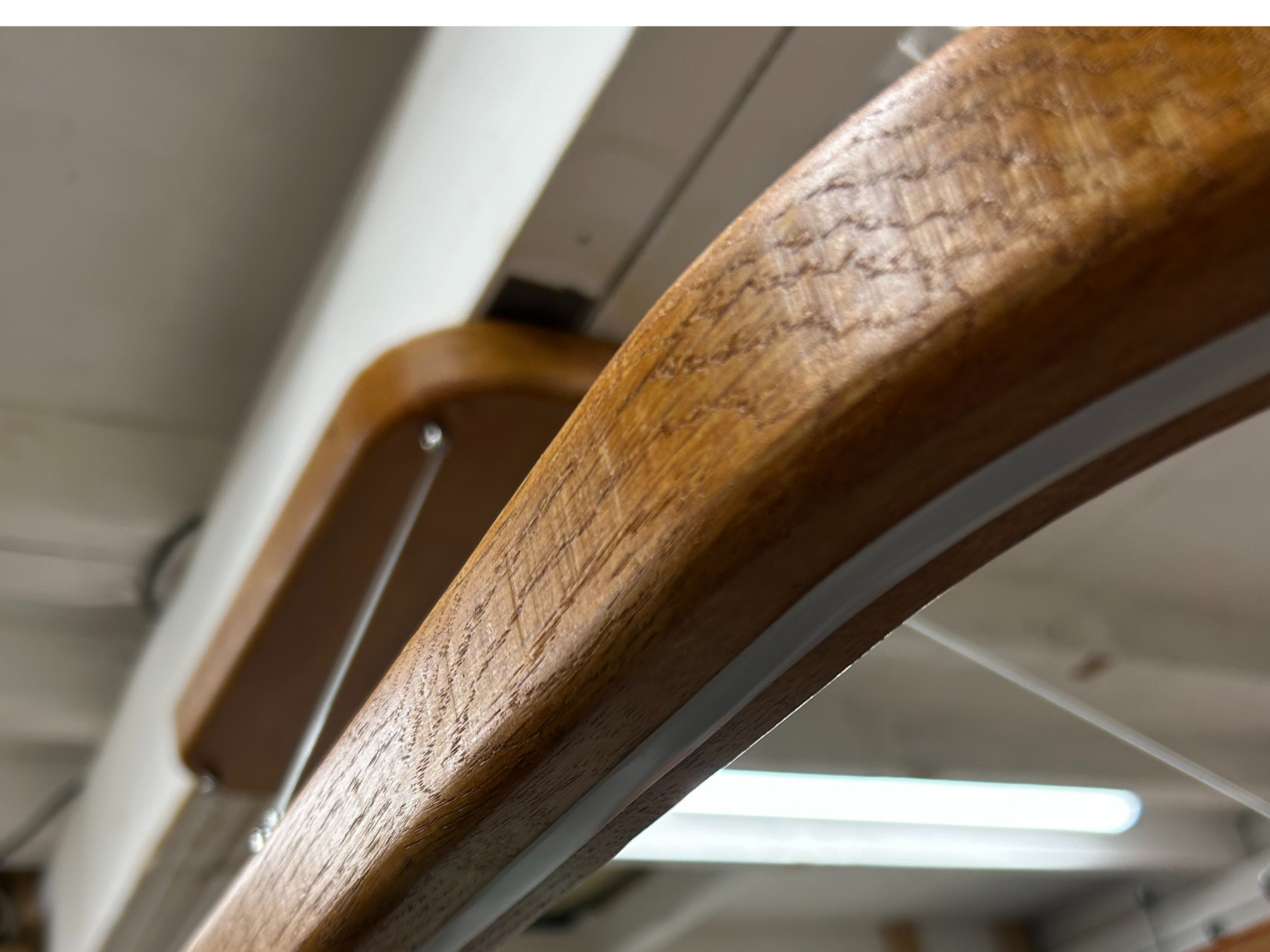 Pool Table Light Modern Oak Wood, Elegant High-quality Handcrafted Dimmable, Direct Indirect light, Dimmable LED. Alexa integrated option,