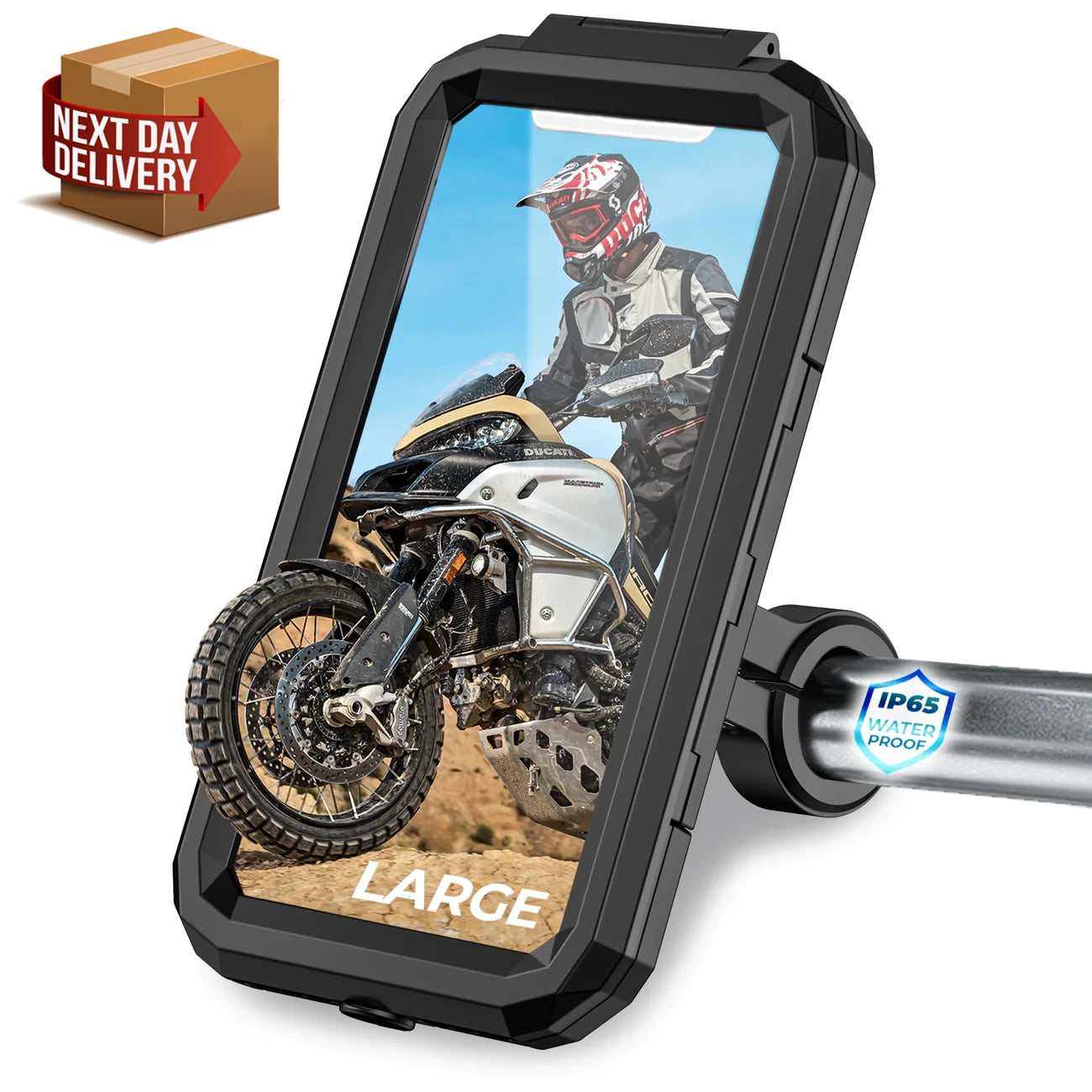 Orcas Motorbike Phone Holder Waterproof - Main Image
